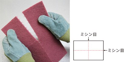 手で切れる!
