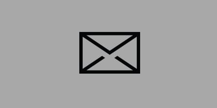 A line drawing of an envelope
