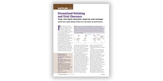 BioProcess International whitepaper on 3M Polisher ST
