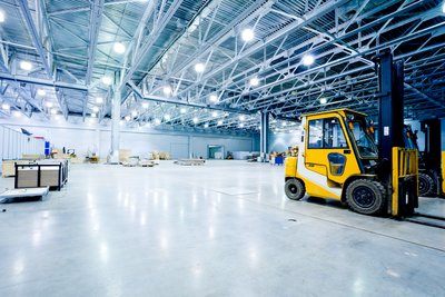 A clean warehouse
