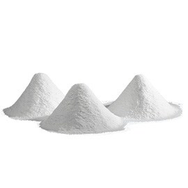 3M™ グラスバブルズを積み重ねた3つの山