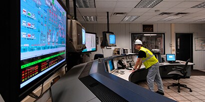 Image of large monitors
