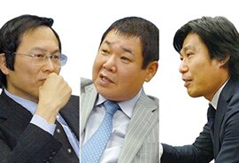 水上 哲也 先生、上田 秀朗 先生、松永 興昌 先生