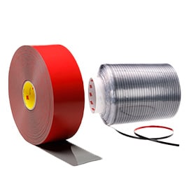 自動車外装用アクリルフォームテープの製品写真