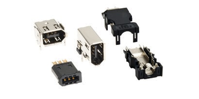 サーボアンプのエンコーダコネクタ
