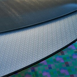 Close up of a 3M™ Trizact™ CMP Pad.
