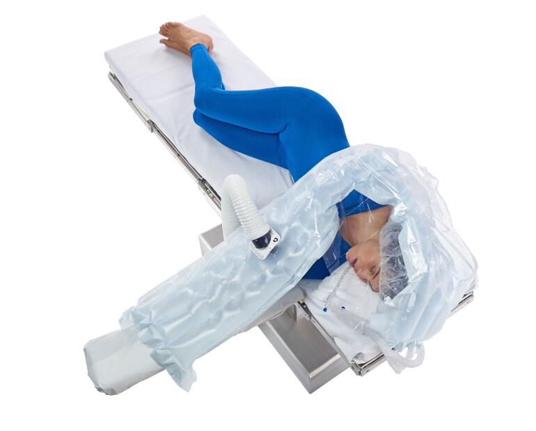 Learn how to use the Bair Hugger multi-position blanket to warm in lateral positions
