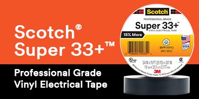3M Super 33 Vinyl Electrical Tape product image
