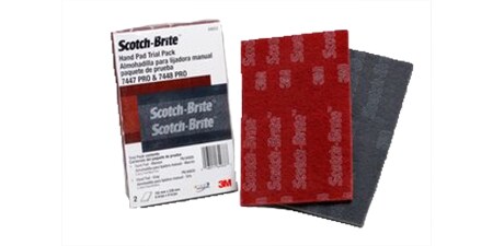 Scotch-Brite のパッケージ対応ハンドパッド 
